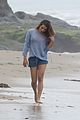 lea michele goes topless for photo shoot on the beach 15