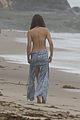 lea michele goes topless for photo shoot on the beach 16