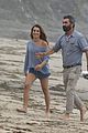 lea michele goes topless for photo shoot on the beach 30