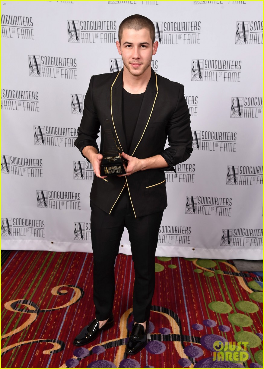 nick jonas gets honored at songwriters hall of fame gala 03