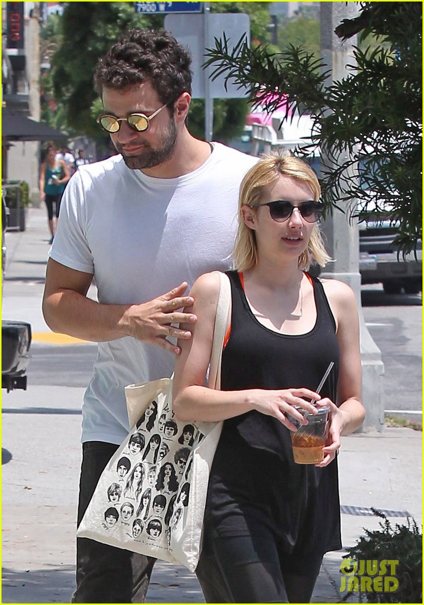 emma roberts steps out with a mystery man in west hollywood 02