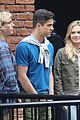 ross lynch olivia holt status update filming pics vancouver 12