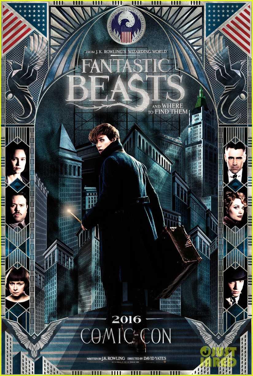 fantastic beasts comic con poster debuts 01