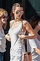 bella hadid lunch dinner out paris happy life tweets 05