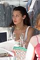 bella hadid lunch dinner out paris happy life tweets 13