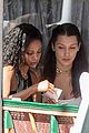 bella hadid lunch dinner out paris happy life tweets 14