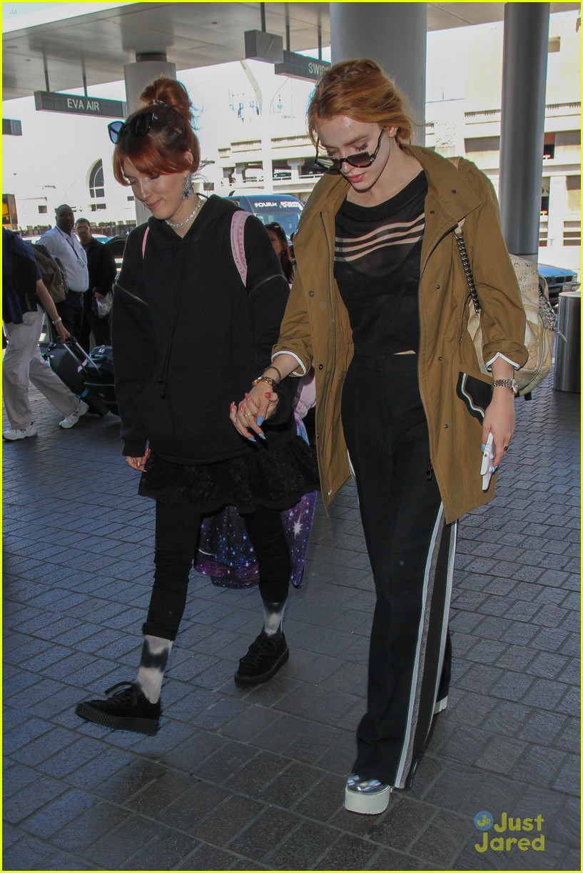 bella thorne jets out work with gregg sulkin 22
