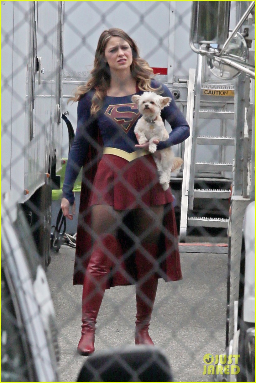 melissa benoist suits up for supergirl season 200607