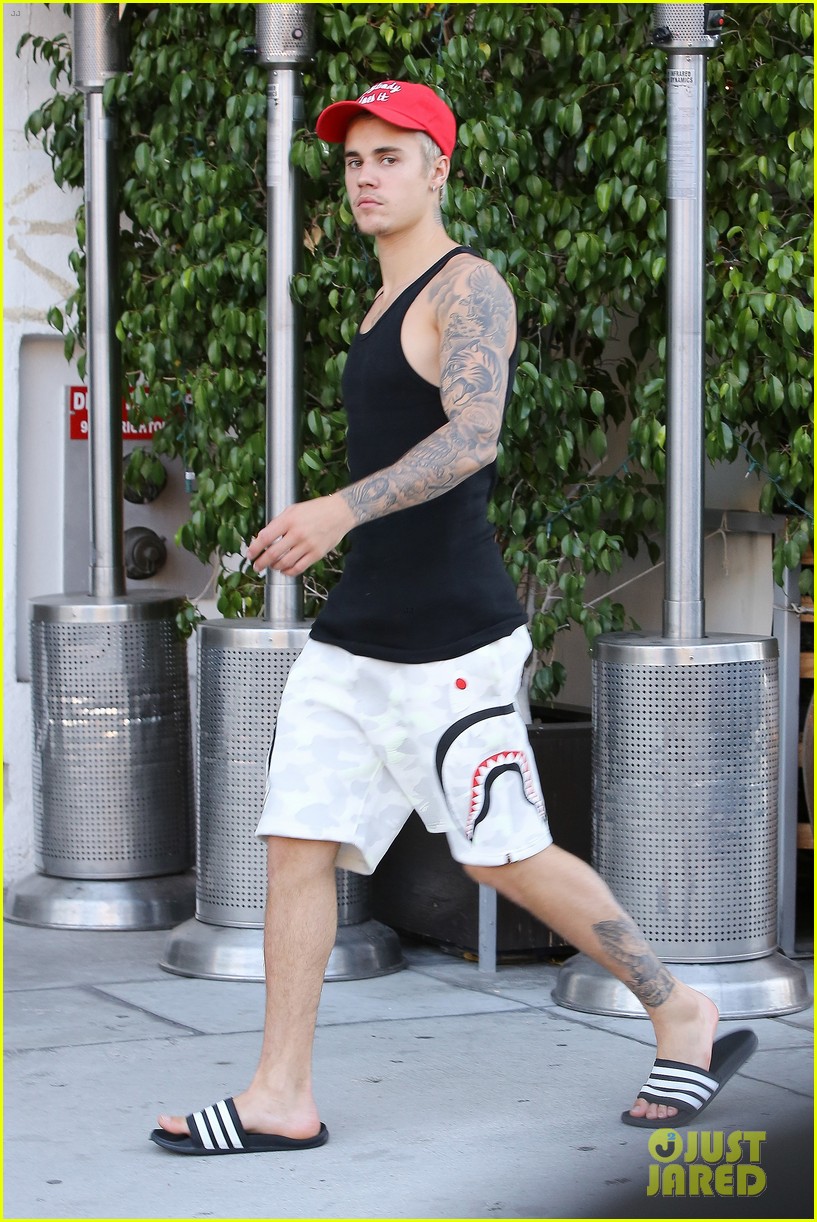 justin bieber beverly hills before cold water 10