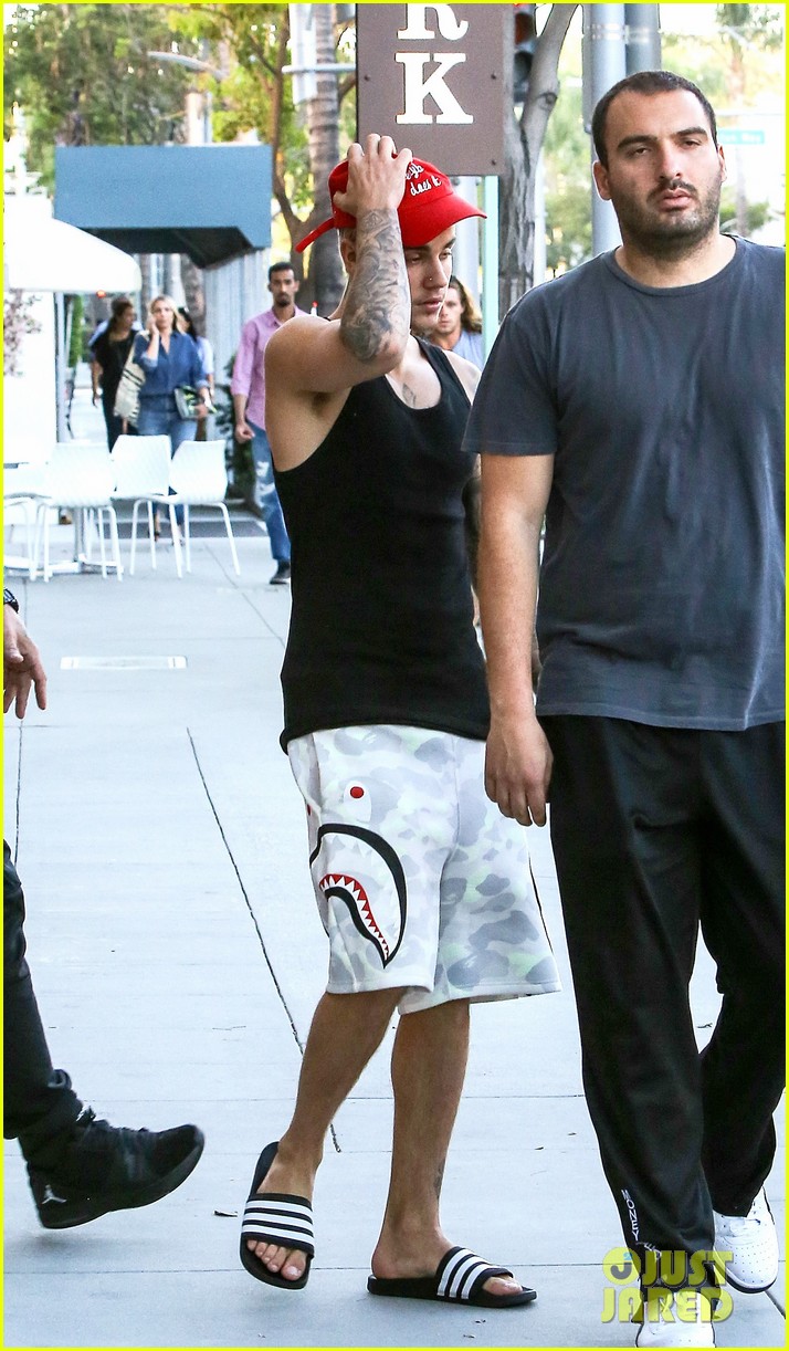 justin bieber beverly hills before cold water 14