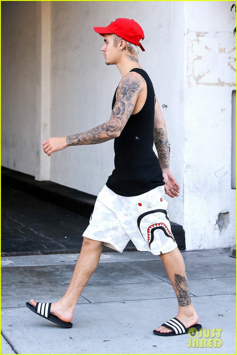 justin bieber beverly hills before cold water 16