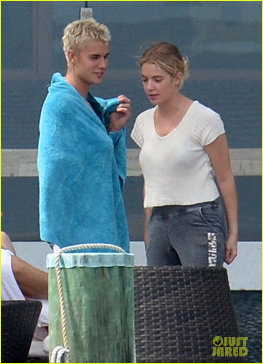 Justin Bieber's White Underwear Turns See Through While Wakeboarding in  Miami!: Photo 3698686, Ashley Benson, Justin Bieber, Ryan Good, Shirtless  Photos