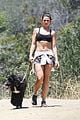 danielle campbell hike with her dogs 05