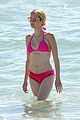 emma roberts pink bikini despierta america stop miami 13