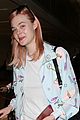 elle fanning debuts new pink hair color 02