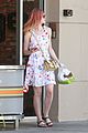 elle fanning debuts new pink hair color 11