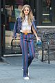 gigi hadid steps out colorful outfit nyc 10
