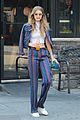 gigi hadid steps out colorful outfit nyc 11