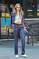 gigi hadid steps out colorful outfit nyc 12