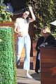kendall jenner heads to the beach for lunch 01