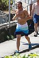 alexander ludwig goes shirtless while working out in italy 20
