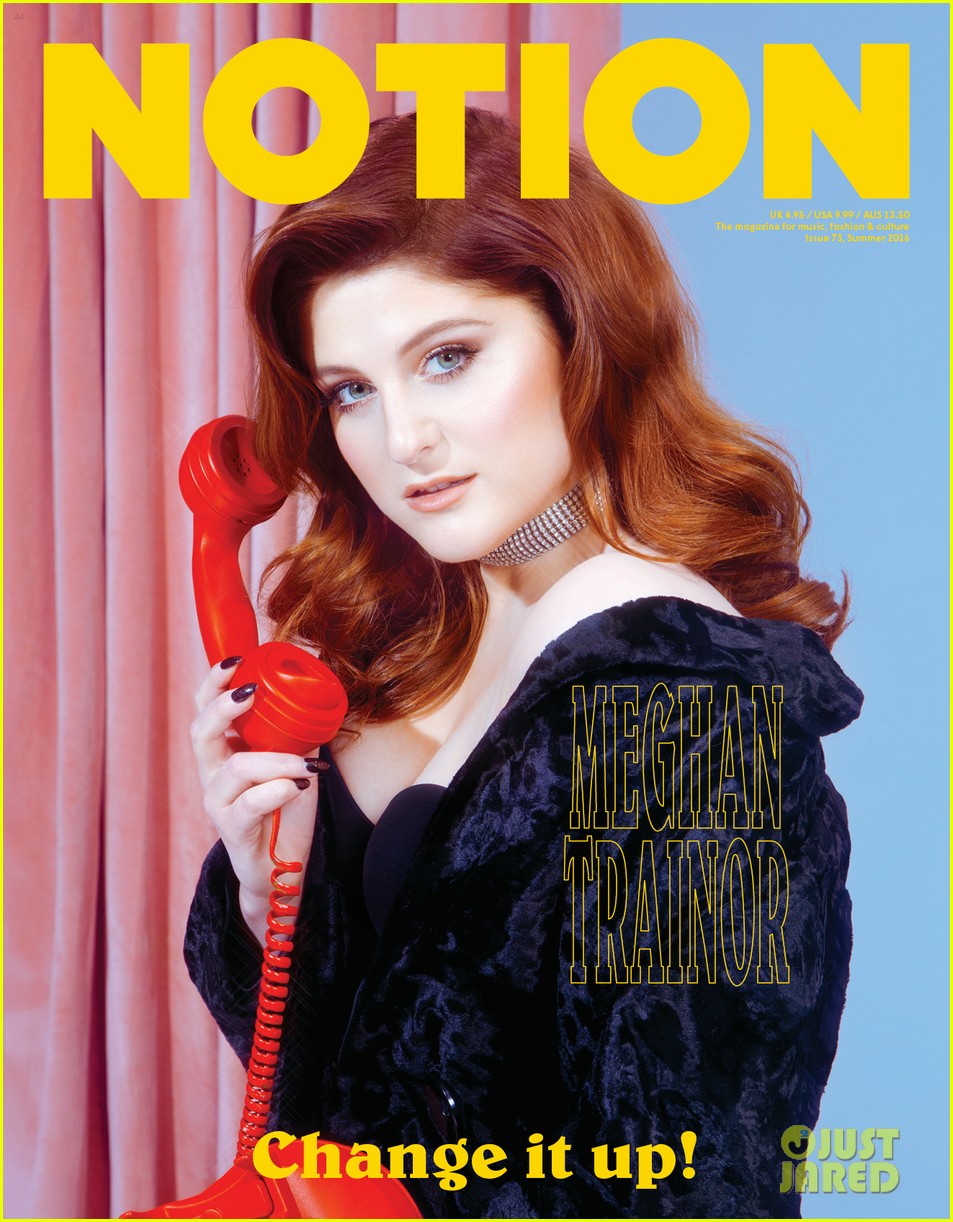 meghan trainor notion magazine issue 73 cover pics 01