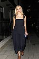pixie lott leaves theater navy blue outfit 02