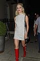 pixie lott red boots red hat london 06