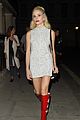 pixie lott red boots red hat london 08