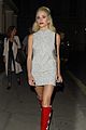 pixie lott red boots red hat london 17