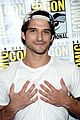 tyler posey does flashdance wet t shirt dance for comic con 06