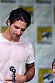tyler posey does flashdance wet t shirt dance for comic con 16