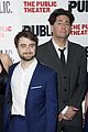 daniel radcliffe gets support from claire danes hugh dancy at privacy 14