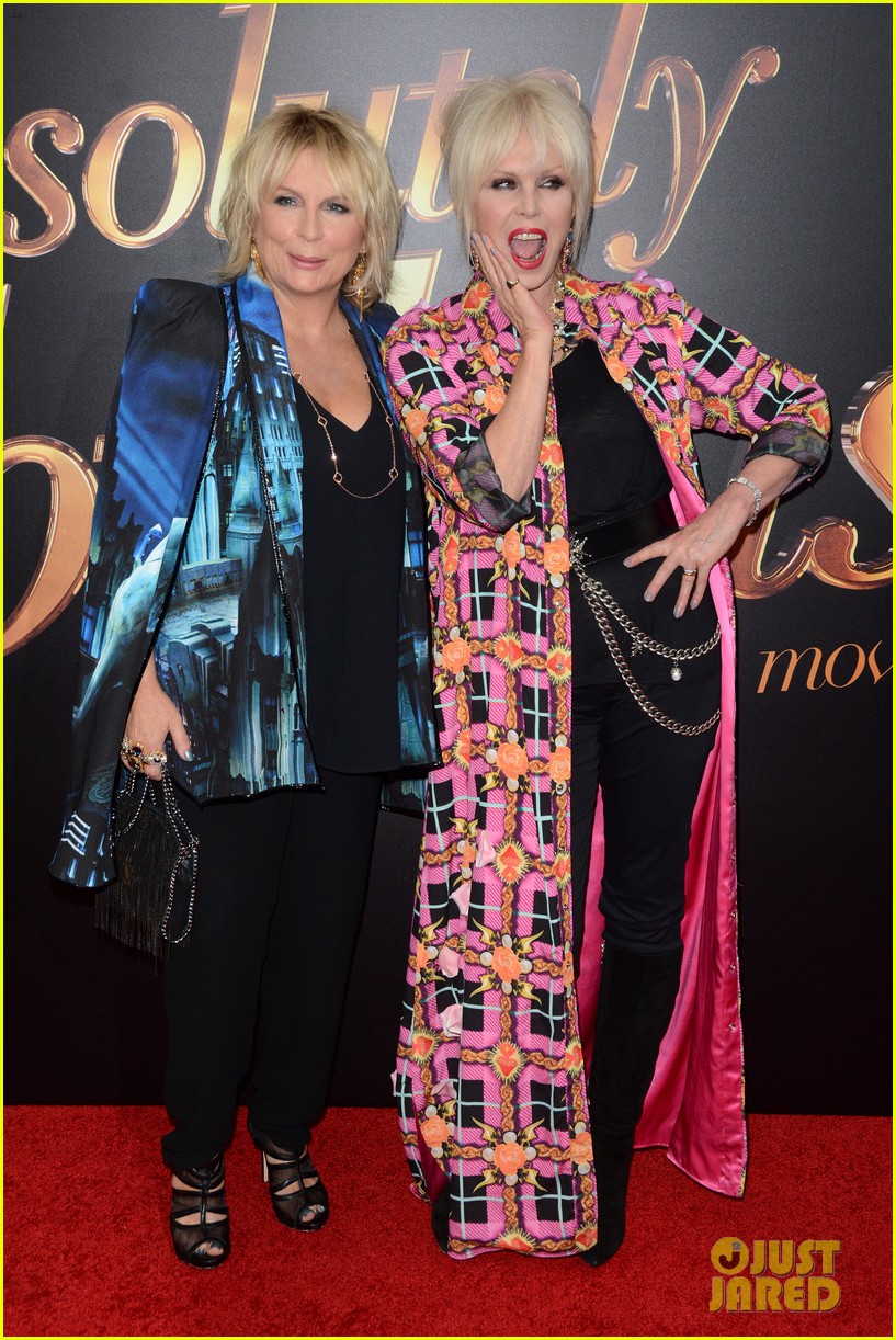 jennifer saunders joanna lumley are absolutely fabulous in nyc 13