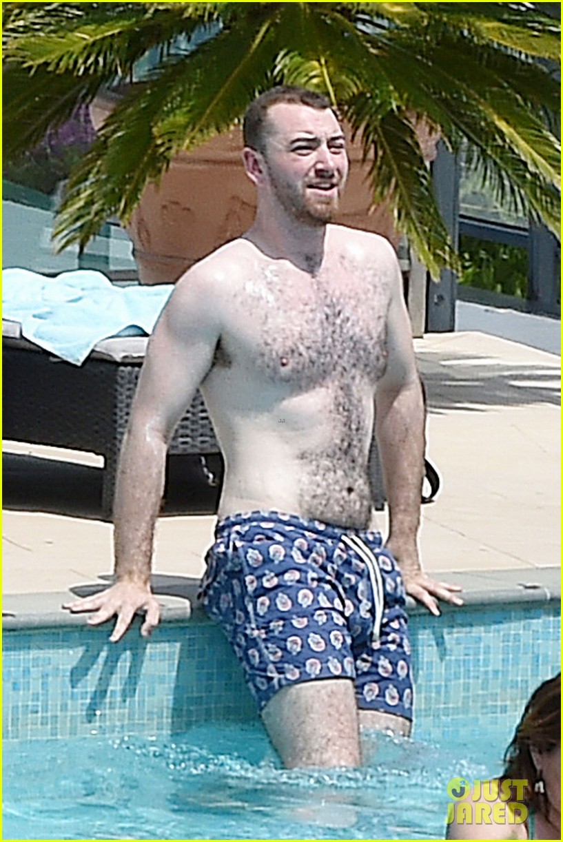 sam smith shows off his slimmed down figure while on vacation101