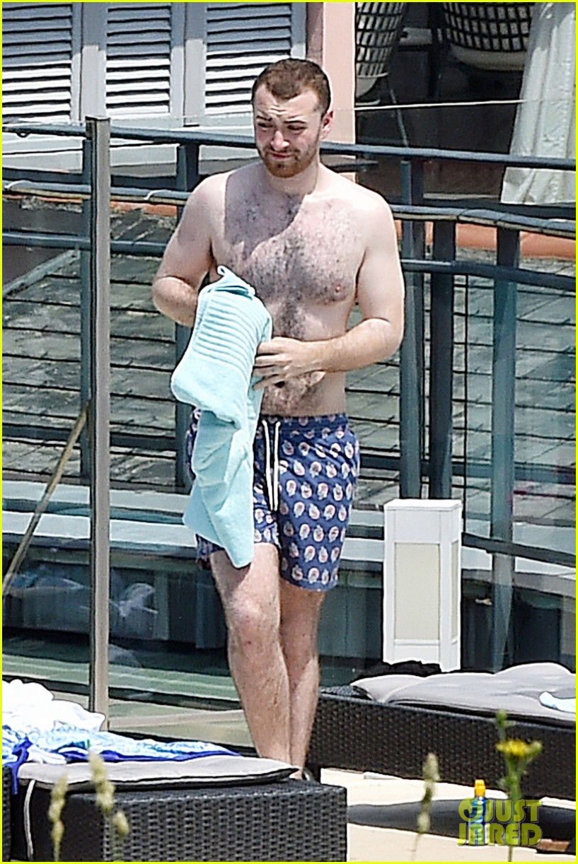 sam smith shows off his slimmed down figure while on vacation202