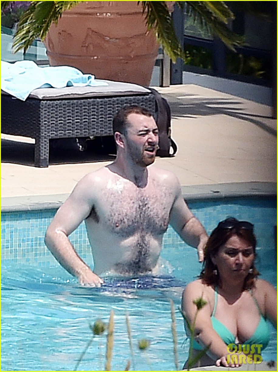 sam smith shows off his slimmed down figure while on vacation505