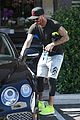 david beckham son brooklyn grab smoothies after cycling class00228