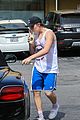 david beckham son brooklyn grab smoothies after cycling class01010