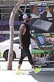david beckham son brooklyn grab smoothies after cycling class01221
