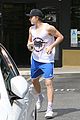david beckham son brooklyn grab smoothies after cycling class404