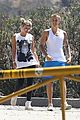 justin bieber sofia richie step out after romatic beach date 03