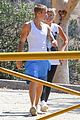 justin bieber sofia richie step out after romatic beach date 30