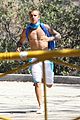 justin bieber goes on a shirtless solo hike 10