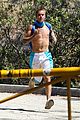 justin bieber goes on a shirtless solo hike 39