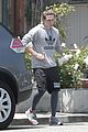 brooklyn beckham goes shirtless in gym workout photo 11