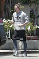 brooklyn beckham goes shirtless in gym workout photo 15