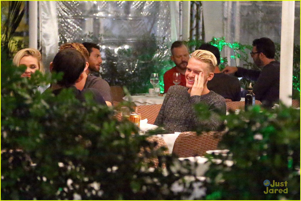 cody simpson alli lunch before rio flight for olympics 10