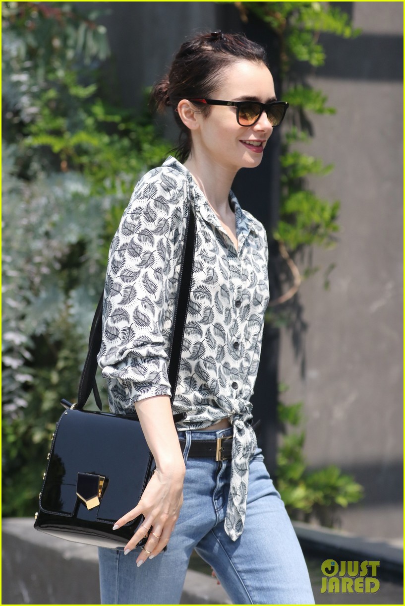 lily collins is gearing up for rules dont apply release 10