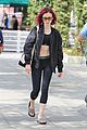 lily collins enjoys a day off in la00407
